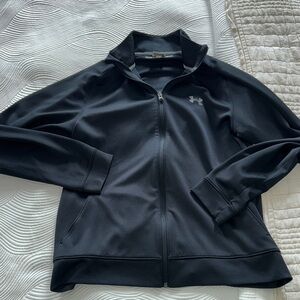 Under Armour Dark Gray Full-Zip Jacket
